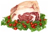 Link to enlarged view of R-032 - USDA Choice Angus Beef Prime Rib Roast - Two 5 lb. Boneless Roasts