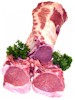 Link to enlarged view of P-032 - Rib Cut Pork Chop - Eight 10 oz. Chops