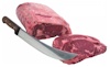 Link to enlarged view of A-042 - USDA Choice Angus Beef Boneless Rib Eye Steak - Four 16 oz. Ribeye Steaks