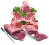 Link to enlarged view of A-072 - USDA Choice Angus Beef Steak Sampler - Two Each New York Strip, Porterhouse, Rib Eye & T-Bone Steaks