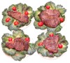 Link to enlarged view of A-072 - USDA Choice Angus Beef Steak Sampler - Two Each New York Strip, Porterhouse, Rib Eye & T-Bone Steaks